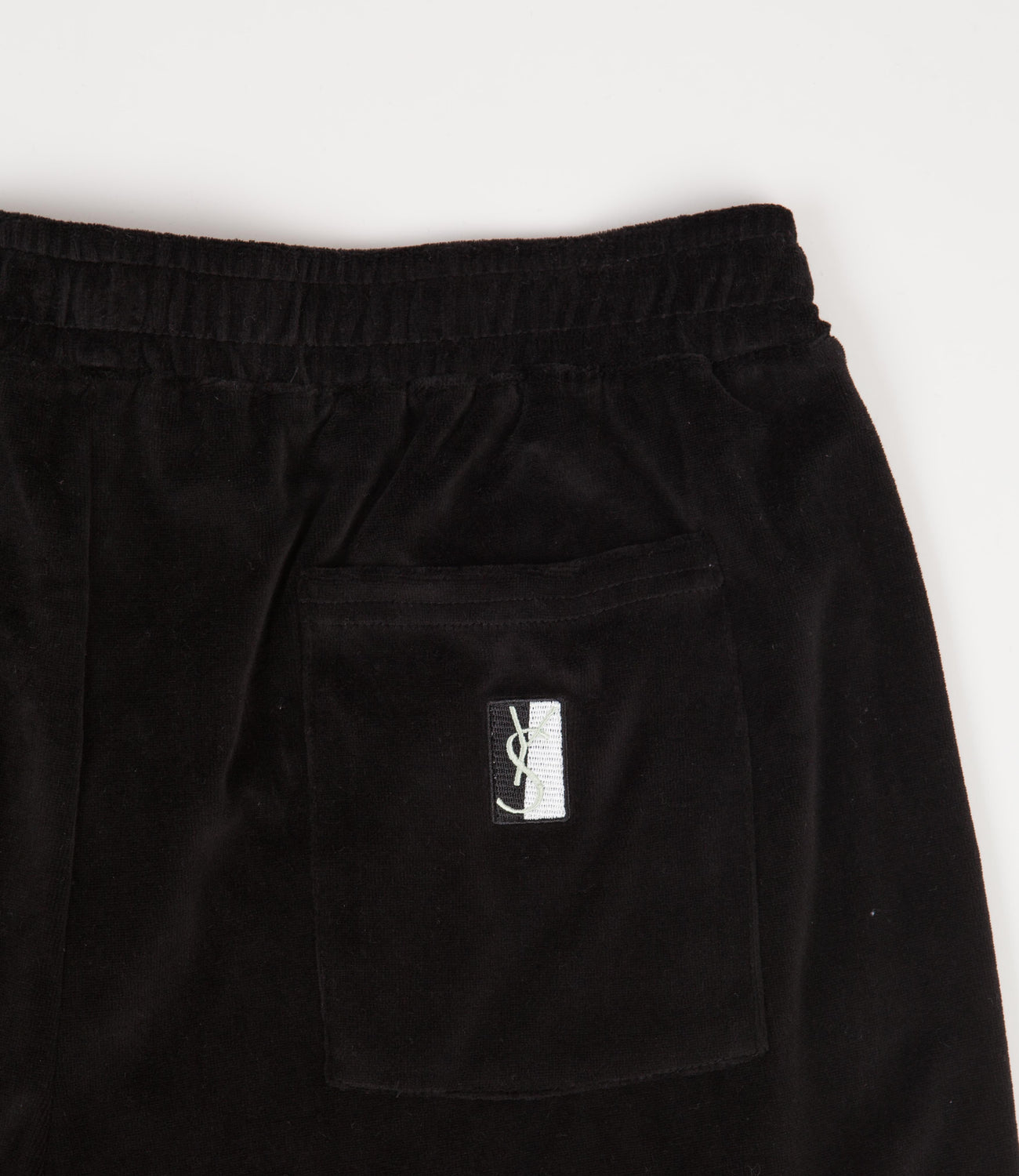Yardsale Velour Shorts - Black | Flatspot