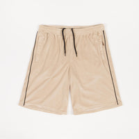 Yardsale Velour Shorts - Cream thumbnail