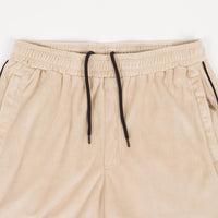 Yardsale Velour Shorts - Cream thumbnail