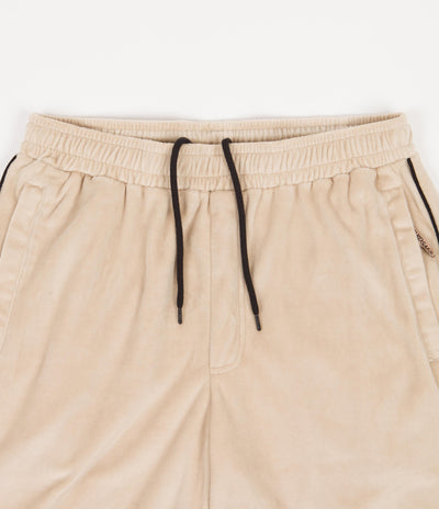 Yardsale Velour Shorts - Cream