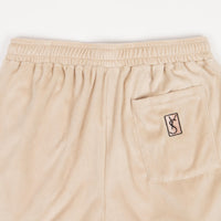 Yardsale Velour Shorts - Cream thumbnail