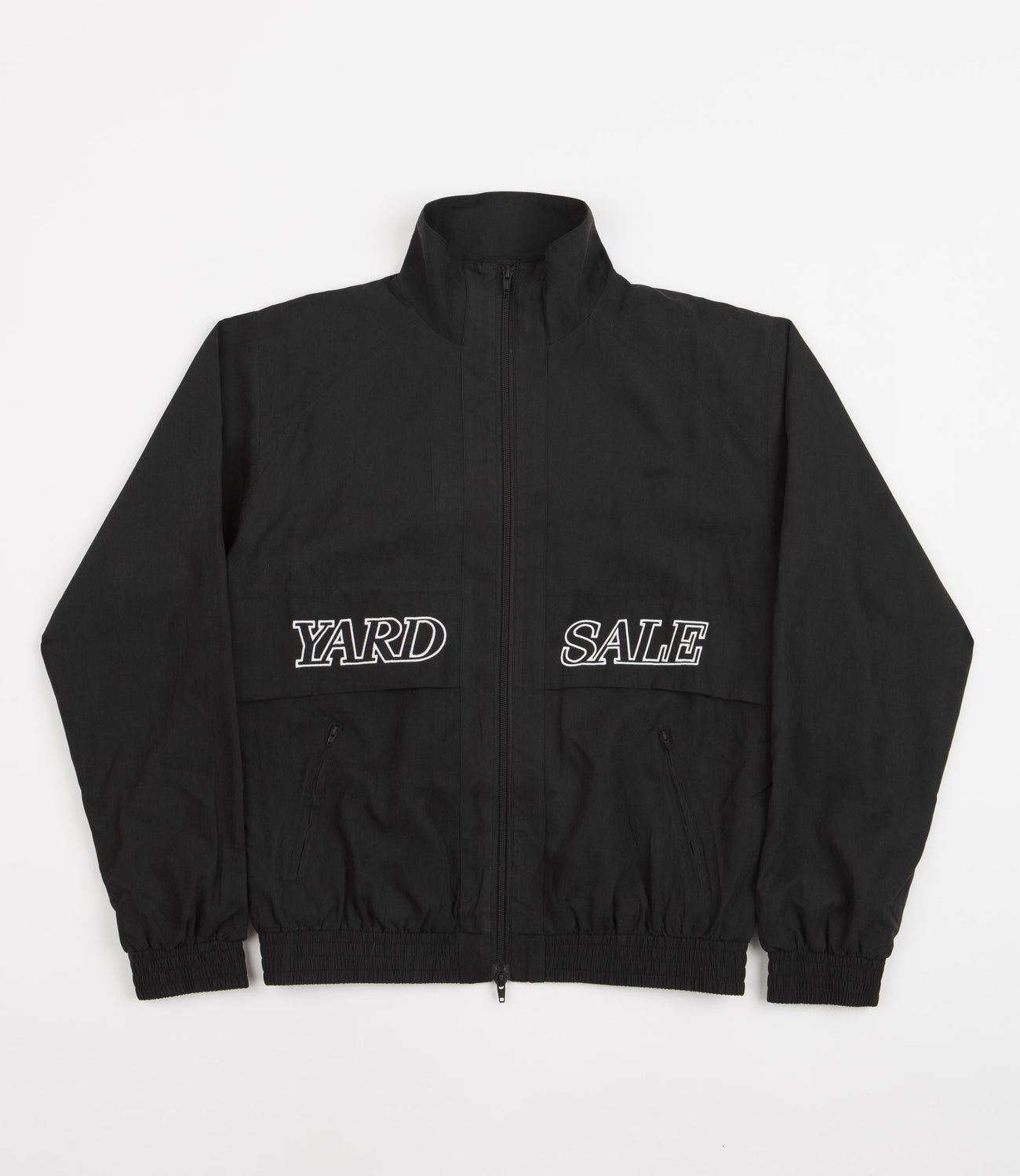 Yardsale Warm Up Jacket - Black | Flatspot