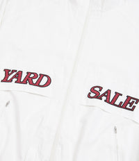 Yardsale Warm Up Jacket - White | Flatspot