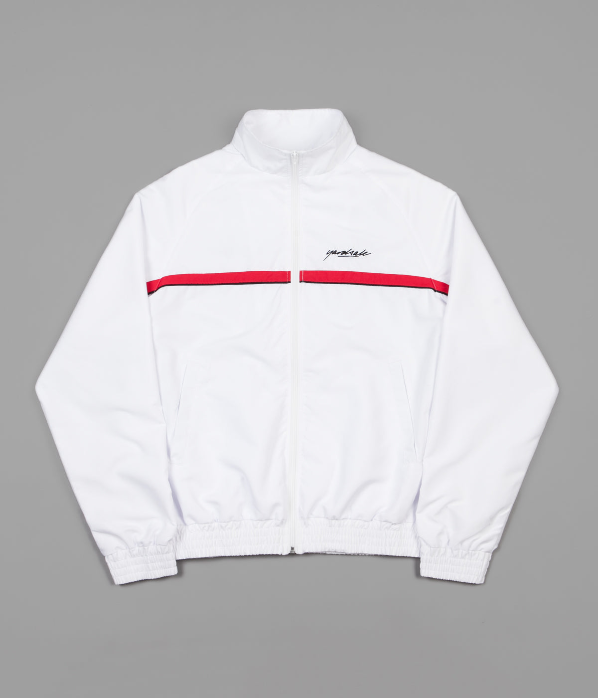 Yardsale Waverunner Track Jacket - White | Flatspot