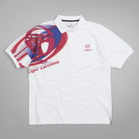 Yardsale x Sergio Tacchini Polo Shirt - White thumbnail