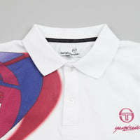 Yardsale x Sergio Tacchini Polo Shirt - White thumbnail