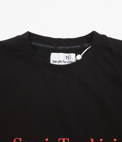 Yardsale x Sergio Tacchini T-Shirt - Black