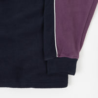 Yardsale YS 1/4 Zip Sweatshirt - Navy / Lilac thumbnail