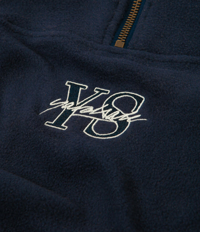 Yardsale YS 1/4 Zip Sweatshirt - Navy / Lilac