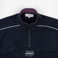 Yardsale YS 1/4 Zip Sweatshirt - Navy / Lilac thumbnail