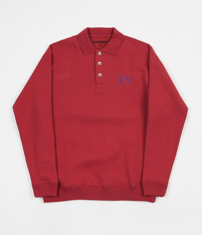 Yardsale YS Polo Neck Sweatshirt - Red