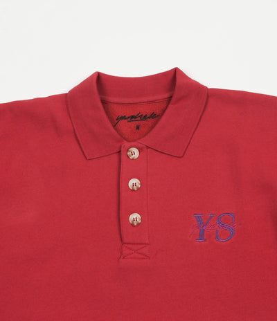 Yardsale YS Polo Neck Sweatshirt - Red