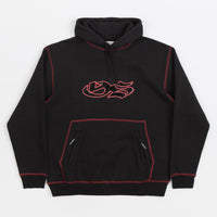 Yardsale YS Sport Contrast Hoodie - Black / Red thumbnail