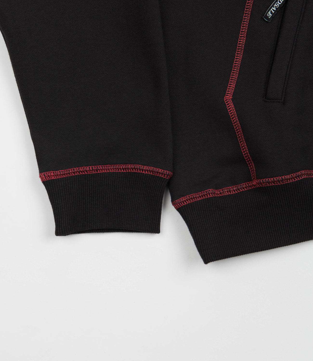 Yardsale YS Sport Contrast Hoodie - Black / Red | Flatspot