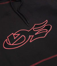 Yardsale YS Sport Contrast Hoodie - Black / Red | Flatspot