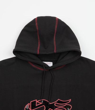 Yardsale YS Sport Contrast Hoodie - Black / Red