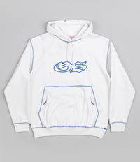 Yardsale YS Sport Contrast Hoodie - White / Blue