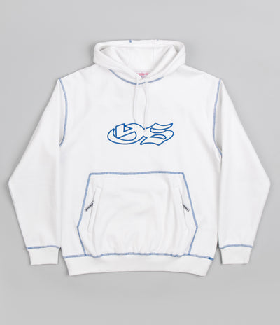 Yardsale YS Sport Contrast Hoodie - White / Blue