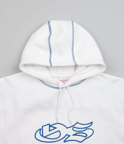 Yardsale YS Sport Contrast Hoodie - White / Blue